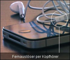 iPhone Fernauslösung