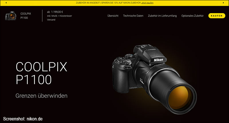 Nikon Coolpix P1100